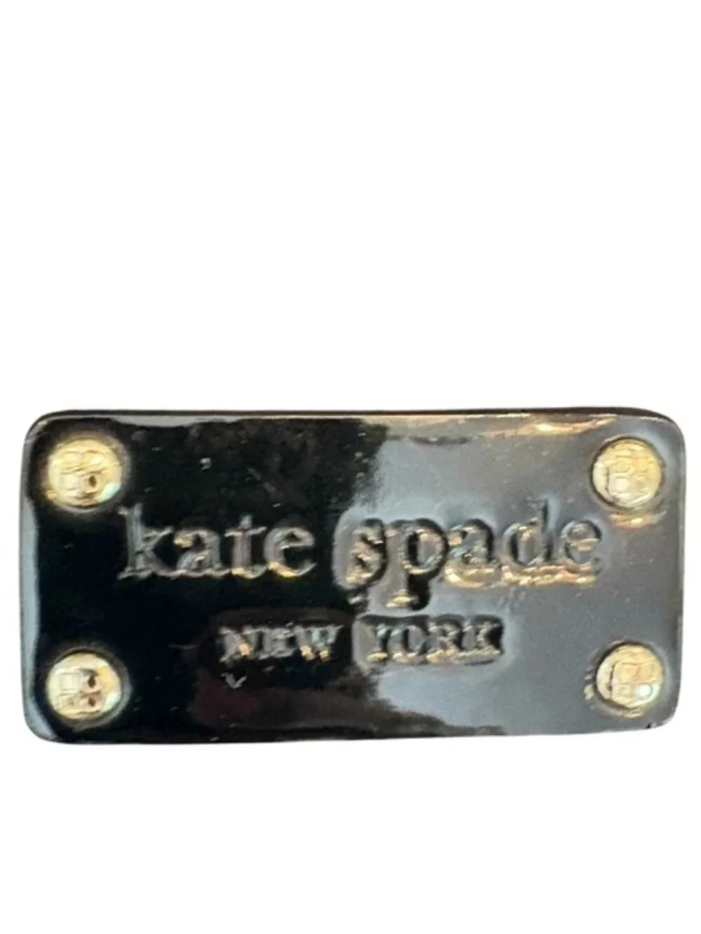 Kate Spade Women’s Crossbody Bag Black Medium Nylon Gold Hardware Lightweight